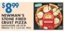 Associated Newman's stone fired crust pizza offer