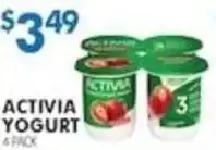 Associated Activia Yogurt offer