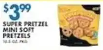 Associated Super pretzel mini soft pretzels offer