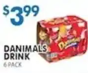 Associated Danimals Drink offer