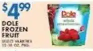 Associated Dole frozen fruit offer
