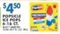 Associated Popsicle Ice Pops offer