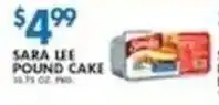 Associated Sara Lee pound cake offer