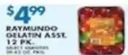 Associated Raymundo gelatin asst offer