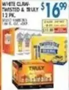 Associated White Claw Twisted & Traky offer