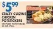 Associated Crazy Cuisine Chicken Potstickers offer