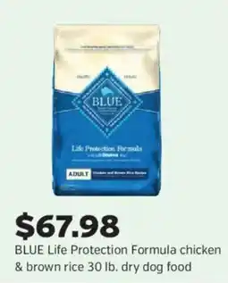 Pet Supplies Plus Blue life protection formula chicken offer