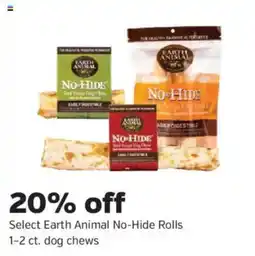 Pet Supplies Plus Earth Animal No-Hide Rolls offer