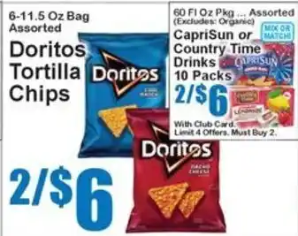 Doritos tortilla chips