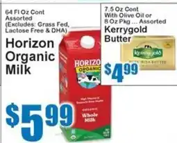 Super Fresh Horizon Organic Milk offer