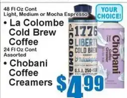 Super Fresh La Colombe Cold Brew Coffee offer