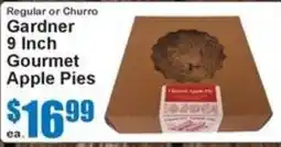Super Fresh Gardner gourmet apple pies offer