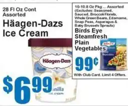 Super Fresh Häagen-Dazs ice cream offer
