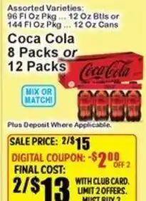 Super Fresh Coca Cola offer