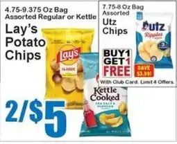 Super Fresh Lay's potato chips offer