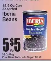 Super Fresh Iberia beans offer