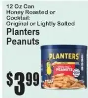 Super Fresh Planters peanuts offer
