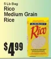 Super Fresh Rico medium grain rice offer