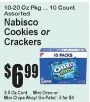 Super Fresh Nabisco Cookies or Crackers offer