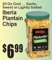 Super Fresh Iberia Plantain Chips offer