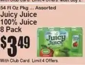 Super Fresh Juicy Juice offer