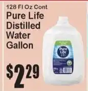 Super Fresh Pure Life Distilled Water Gallon offer