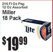 Super Fresh Miller Lite offer
