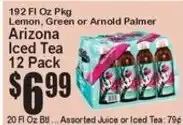 Super Fresh Arizona Iced Tea offer
