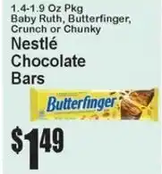 Super Fresh Nestlé Chocolate Bars offer