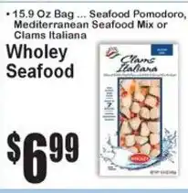 Super Fresh Wholey Seafood offer