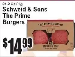 Super Fresh Schweid & Sons the prime burgers offer
