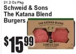 Super Fresh Schweid & Sons The Katana Blend Burgers offer