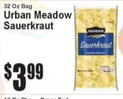 Super Fresh Urban Meadow Sauerkraut offer