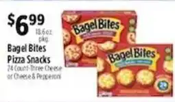 Pioneer Supermarkets Bagel Bites Pizza Snacks offer