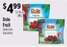 Pioneer Supermarkets Dole Fruit Selected Varieties offer