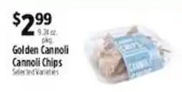 Pioneer Supermarkets Golden Cannoli Cannoli Chips offer