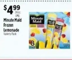 Pioneer Supermarkets Minute Maid lemonade offer