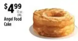 Pioneer Supermarkets Angel Food Cake offer
