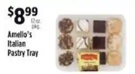 Pioneer Supermarkets Amello's Italian Pastry Tray offer