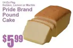 Super Fresh Pride Brand Pound Cake offer