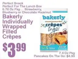 Super Fresh Bakerly crepes to go! offer