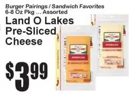 Super Fresh Land O Lakes Pre-Sliced Cheese offer