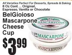 Super Fresh BelGioioso Mascarpone Cheese Cup offer