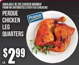 Super Fresh Perdue chicken leg quarters offer