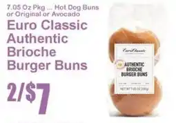 Super Fresh Euro Classic authentic brioche burger buns offer
