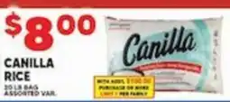 Associated Canilla Rice offer