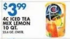 Associated 4c iced tea mix lemon offer