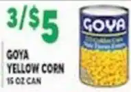 Associated Goya yellow corn offer