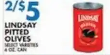 Associated Lindsay pitted olives offer