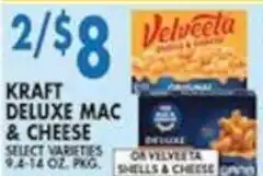 Associated Kraft Deluxe Mac & Cheese offer